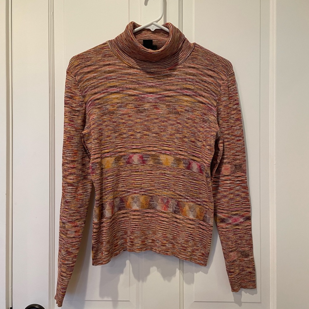 Biline Silk knit Turtleneck sweater